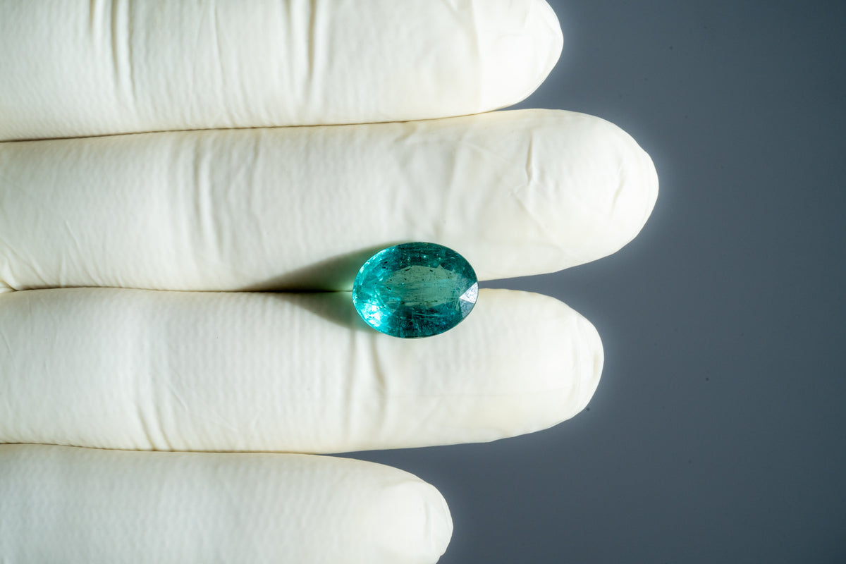 Zambian Emerald (Panna) 6.13 Carats / 6.74 Ratti