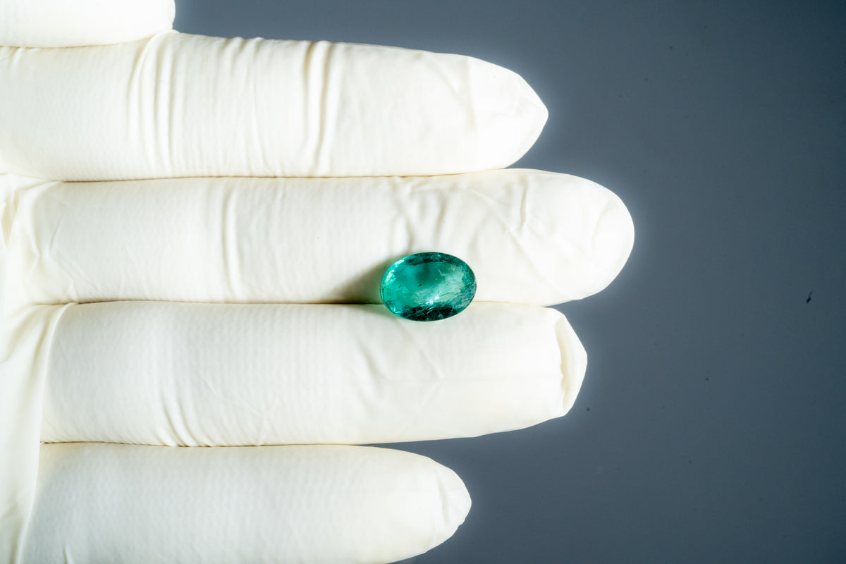 Zambian Emerald (Panna) 3.85 Carats / 4.23 Ratti