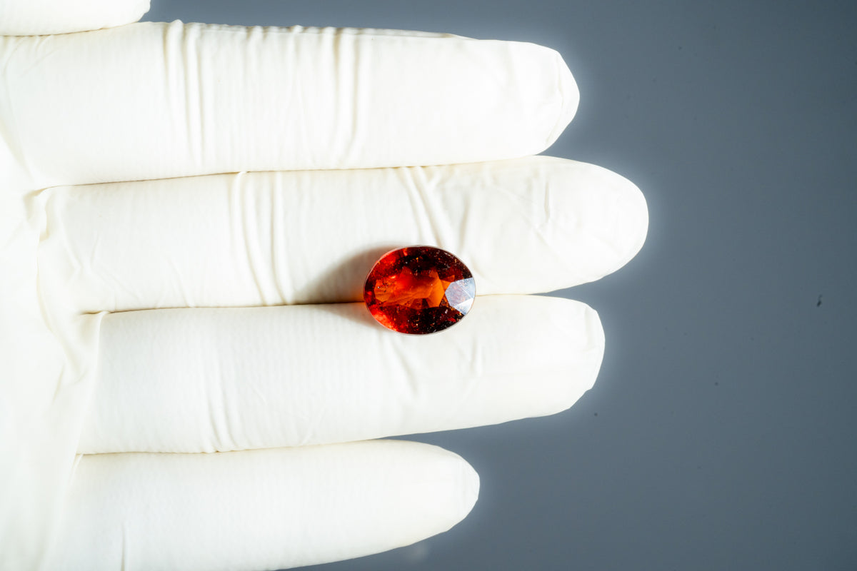 Sri-Lankan Hessonite (Gomed) 11.94 Carats / 13.12 Ratti