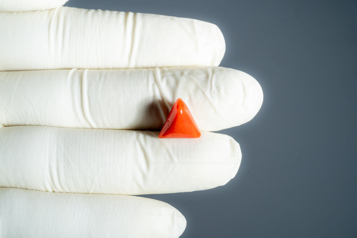 Italian Red Coral 5.24 Carats / 5.76 Ratti