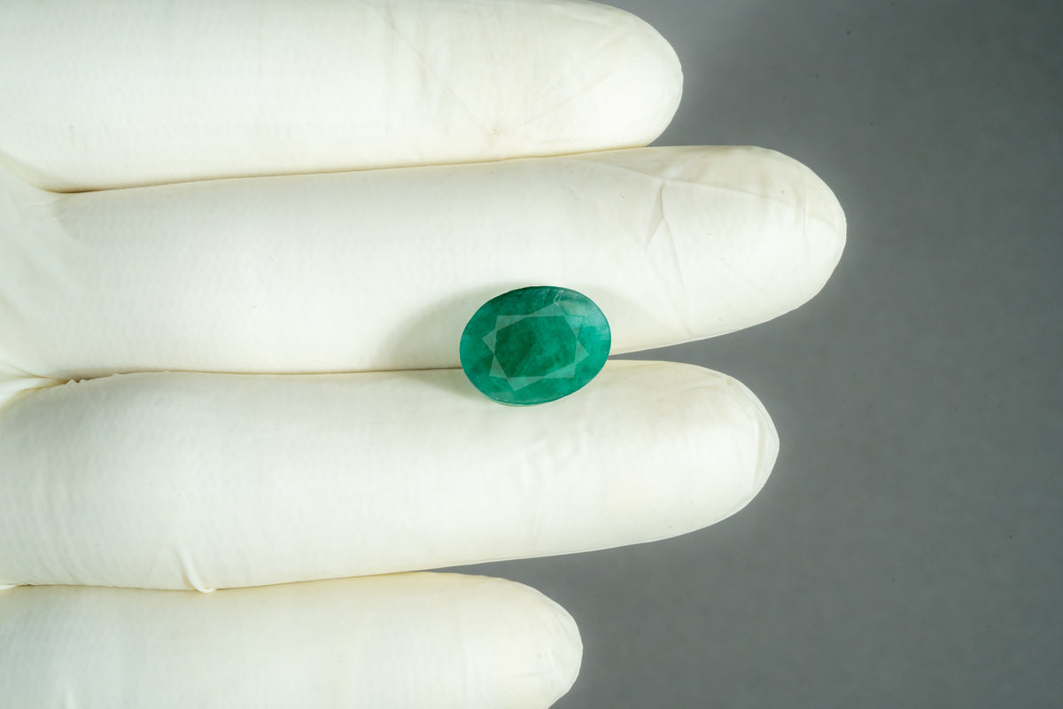 Zambian Emerald (Panna) 6.08 Carats / 6.68 Ratti