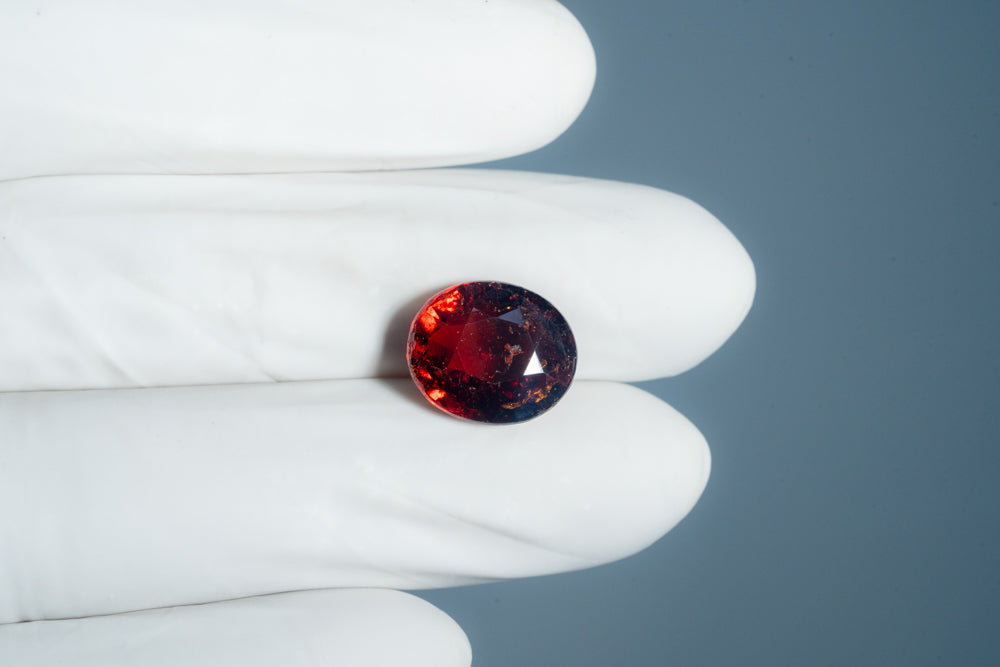 Sri-Lankan Hessonite (Gomed) 9.63 Carats / 10.58 Ratti