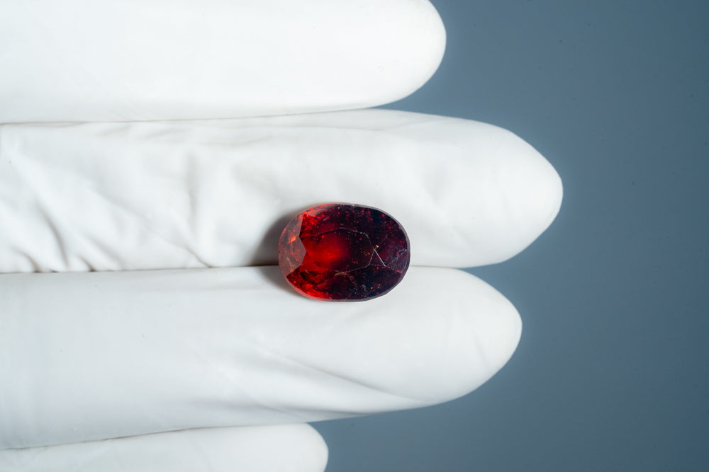 Sri-Lankan Hessonite (Gomed) 11.15 Carats / 12.25 Ratti