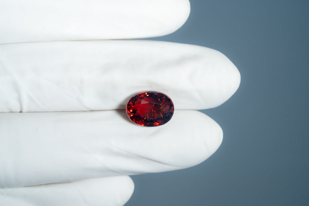 Sri-Lankan Hessonite (Gomed) 5.90 Carats / 6.48 Ratti