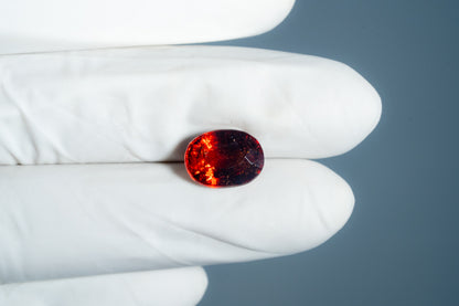 Sri-Lankan Hessonite (Gomed) 6.31 Carats / 6.93 Ratti