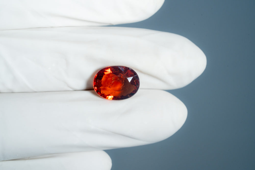 Sri-Lankan Hessonite (Gomed) 5.63 Carats / 6.19 Ratti