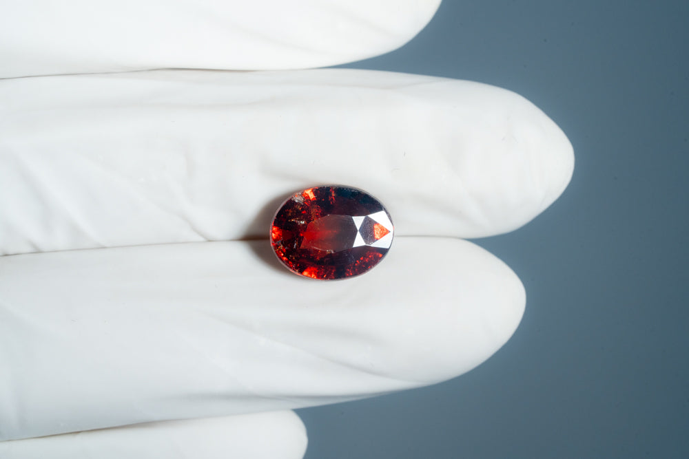 Sri-Lankan Hessonite (Gomed) 6.68 Carats / 7.34 Ratti