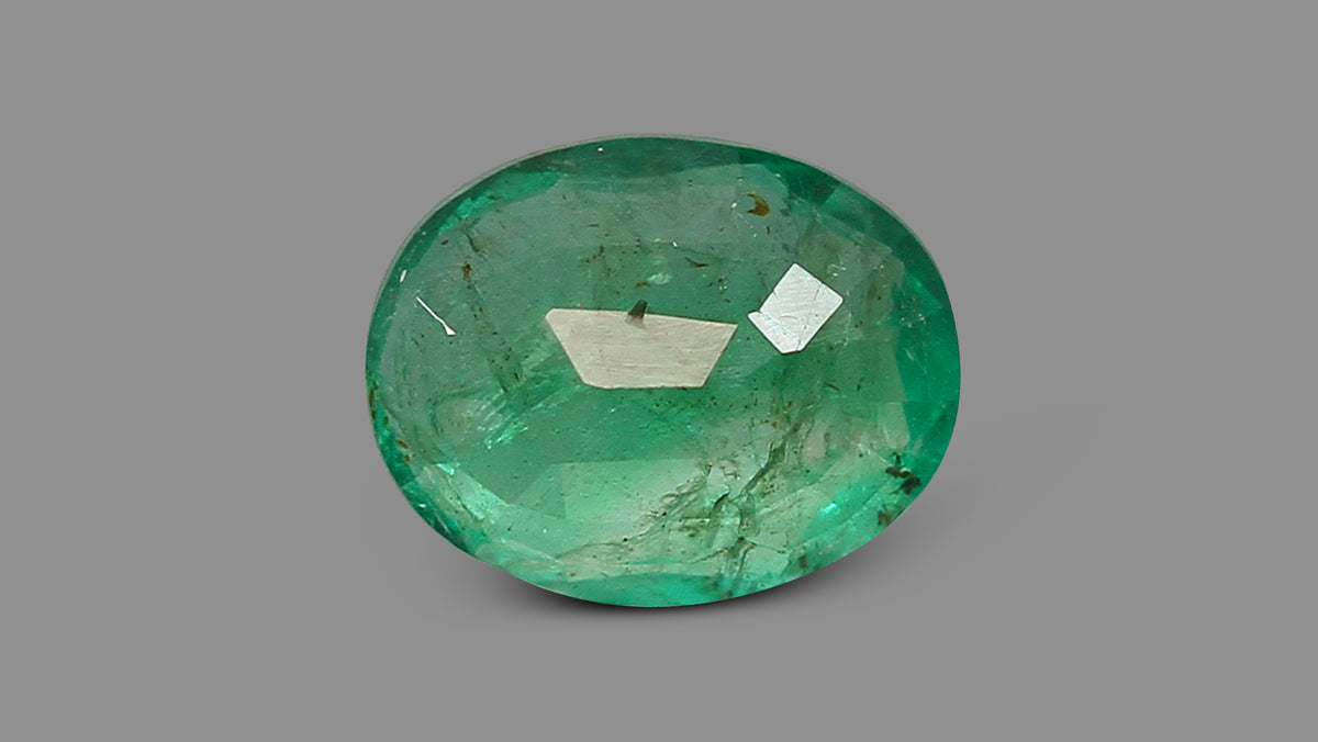 Zambian Emerald (Panna) 1.40 Carats / 1.54 Ratti