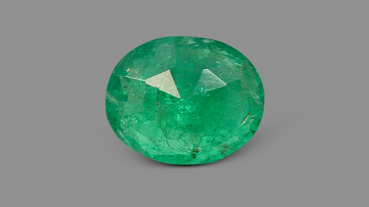 Zambian Emerald (Panna) 1.67 Carats / 1.84 Ratti