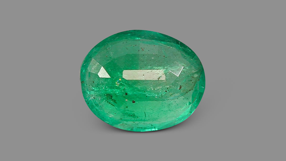Zambian Emerald (Panna) 1.85 Carats / 2.03 Ratti