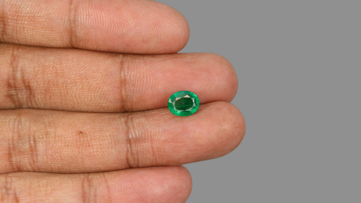 Zambian Emerald (Panna) 1.85 Carats / 2.03 Ratti