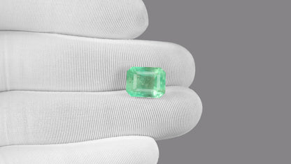 Columbian Emerald (Panna) 8.09 Carats / 8.89 Ratti