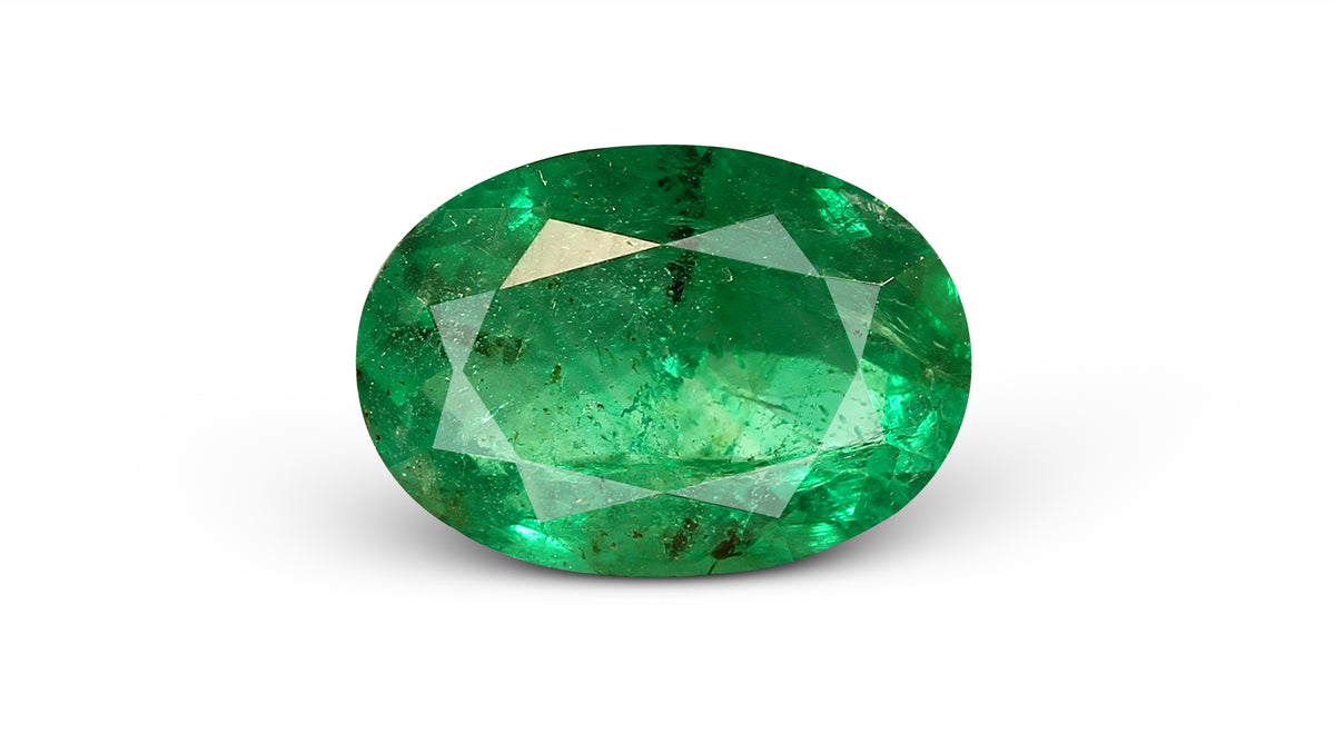 Zambian Emerald (Panna) 3.87 Carats / 4.25 Ratti