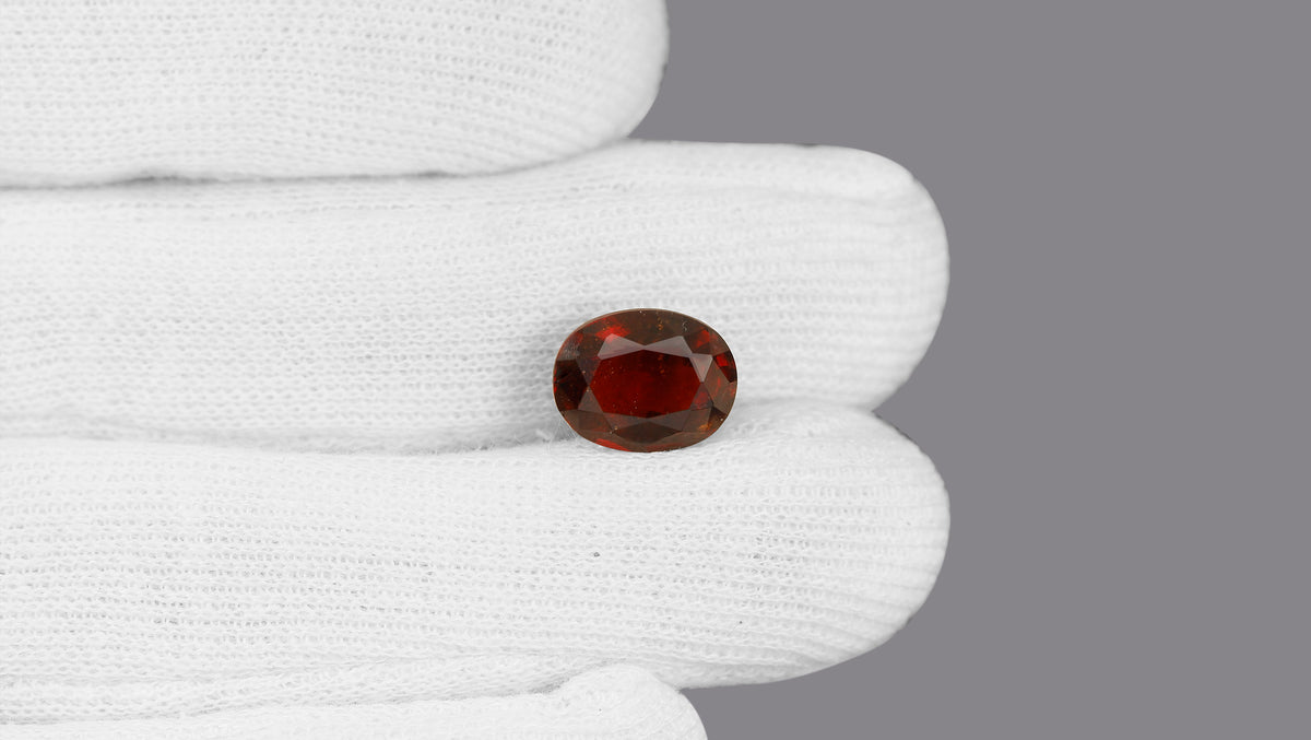 Sri-Lankan Hessonite (Gomed) 7.45 Carats / 8.19 Ratti