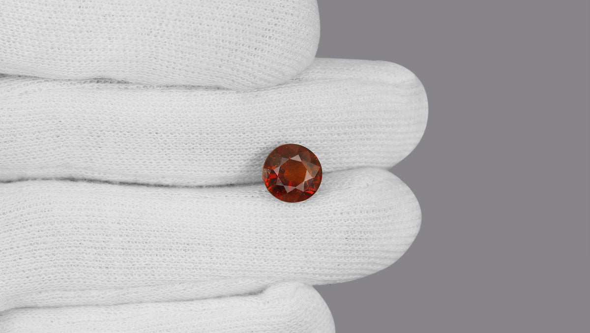 Sri-Lankan Hessonite (Gomed) 5.92 Carats / 6.51 Ratti