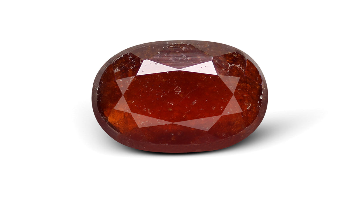 African Hessonite (Gomed) 6.88 Carats / 7.56 Ratti