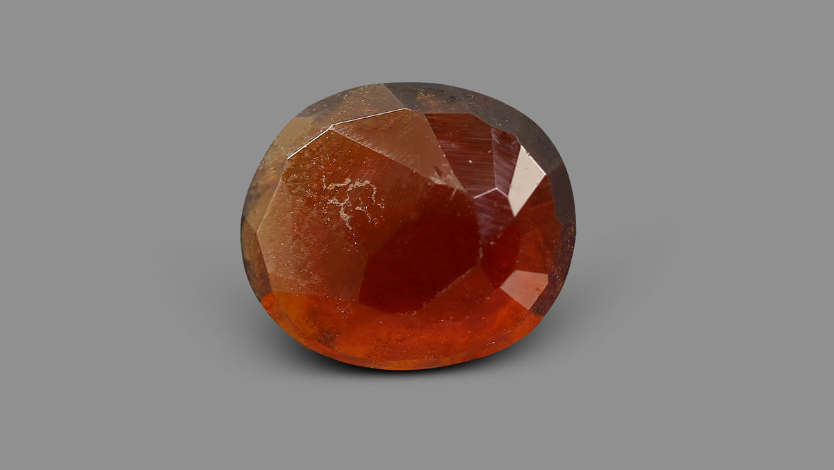 African Hessonite (Gomed) 6.78 Carats / 7.45 Ratti