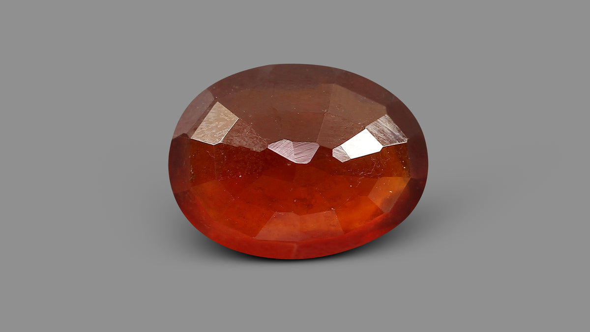African Hessonite (Gomed) 11.17 Carats / 12.27 Ratti