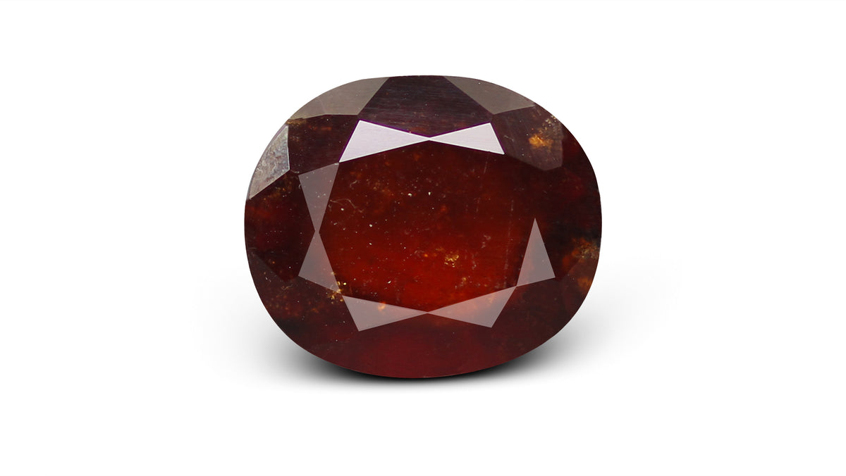 African Hessonite (Gomed) 11.23 Carats / 12.34 Ratti