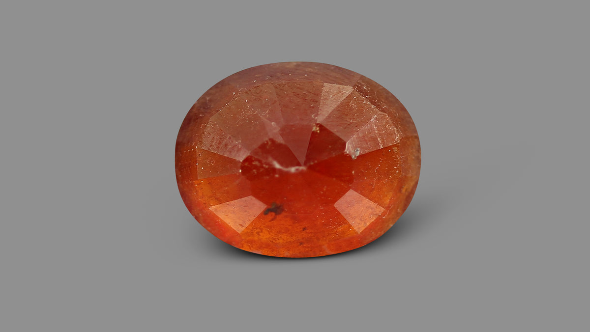 African Hessonite (Gomed) 9.72 Carats / 10.68 Ratti