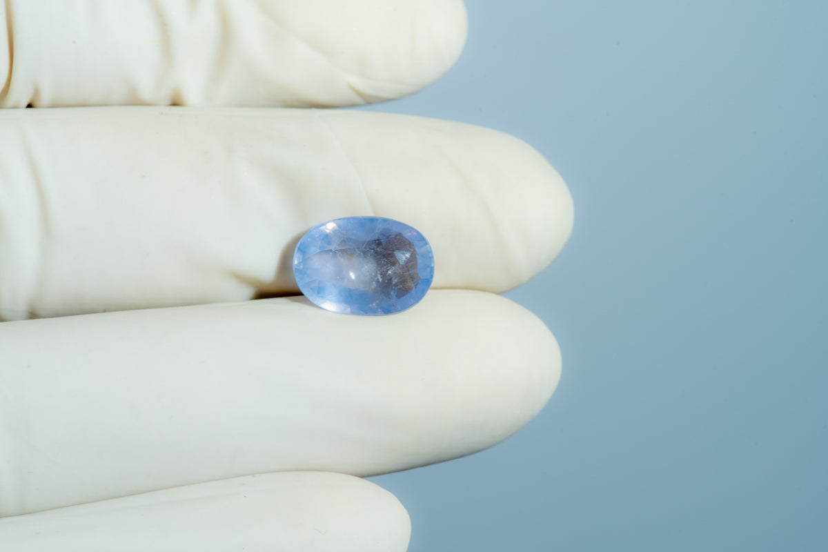 Natural Blue Sapphire 5.77 Carats / 6.34 Ratti