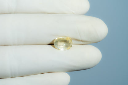 Natural Yellow Sapphire 5.83 Carats / 6.41 Ratti