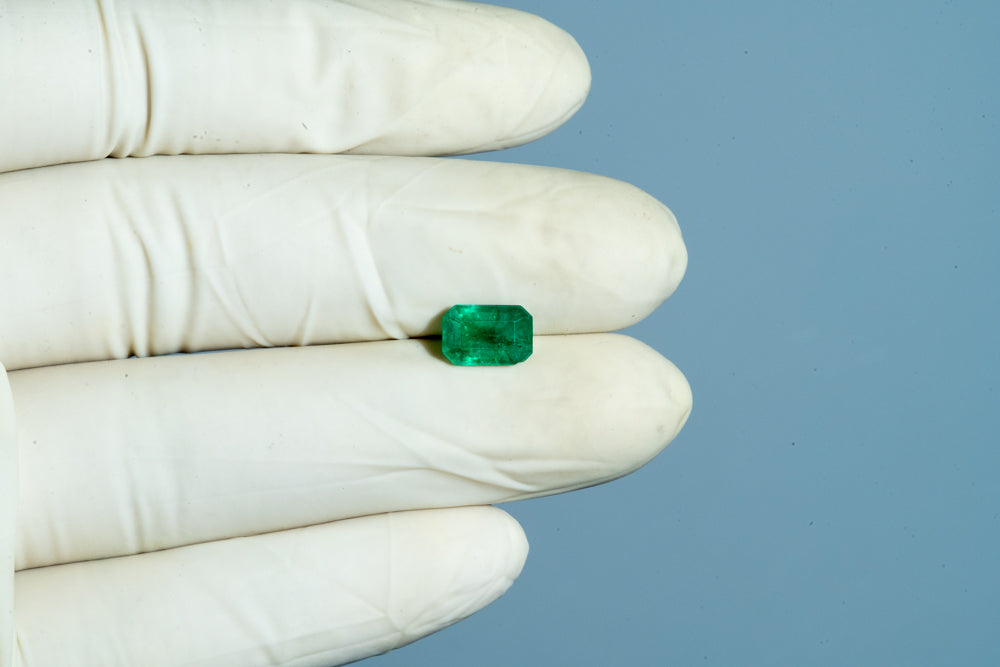 Zambian Emerald (Panna) 2.28 Carats / 2.51 Ratti
