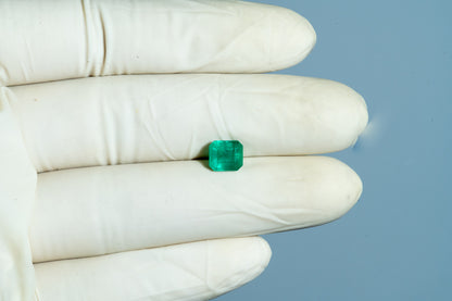Zambian Emerald (Panna) 2.22 Carats / 2.44 Ratti