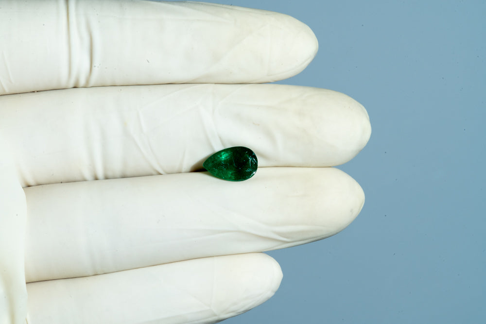 Zambian Emerald (Panna) 2.14 Carats / 2.35 Ratti