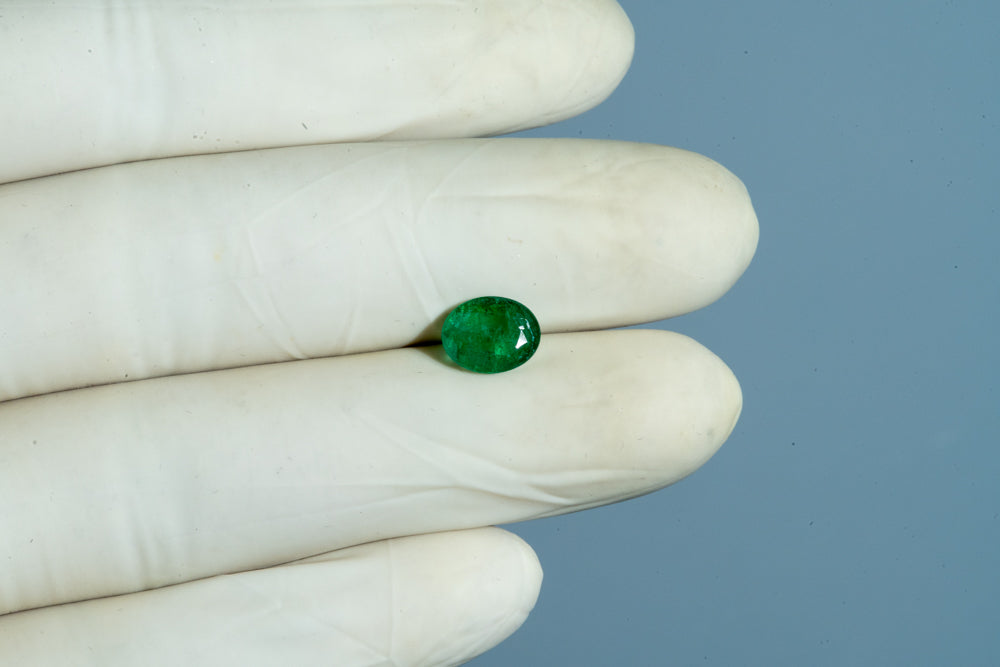 Zambian Emerald (Panna) 1.79 Carats / 1.97 Ratti