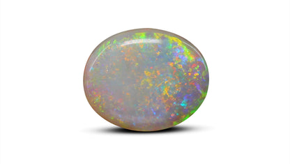 White Opal With Fire 2.69 Carats / 2.96 Ratti