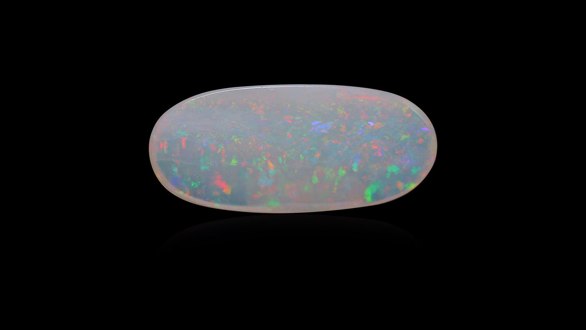 White Opal With Fire 6.04 Carats / 6.64 Ratti