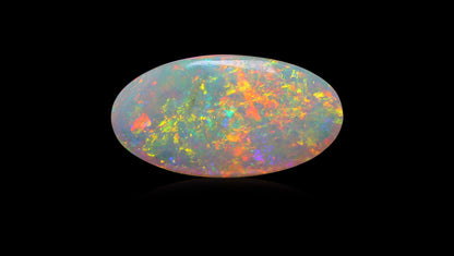 White Opal With Fire 4.26 Carats / 4.68 Ratti