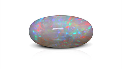 White Opal With Fire 5.67 Carats / 6.23 Ratti