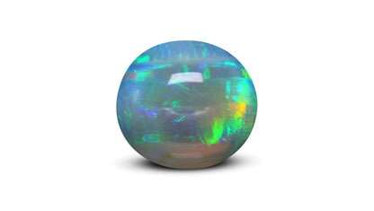 White Opal With Fire 9.25 Carats / 10.16 Ratti