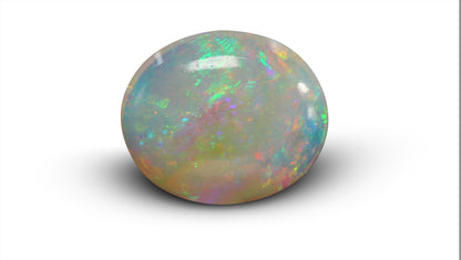 White Opal With Fire 4.01 Carats / 4.41 Ratti