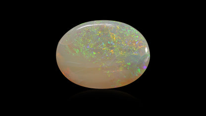 White Opal With Fire 4.92 Carats / 5.41 Ratti