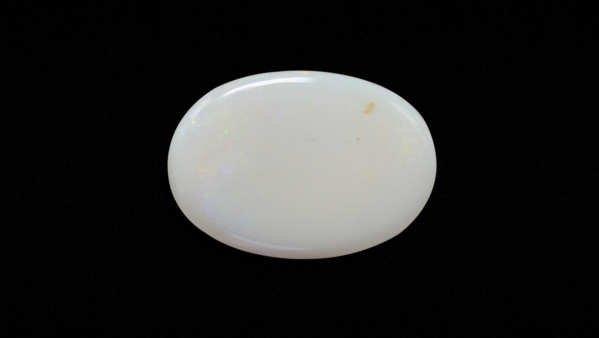 White Opal With Fire 13.69 Carats / 15.04 Ratti