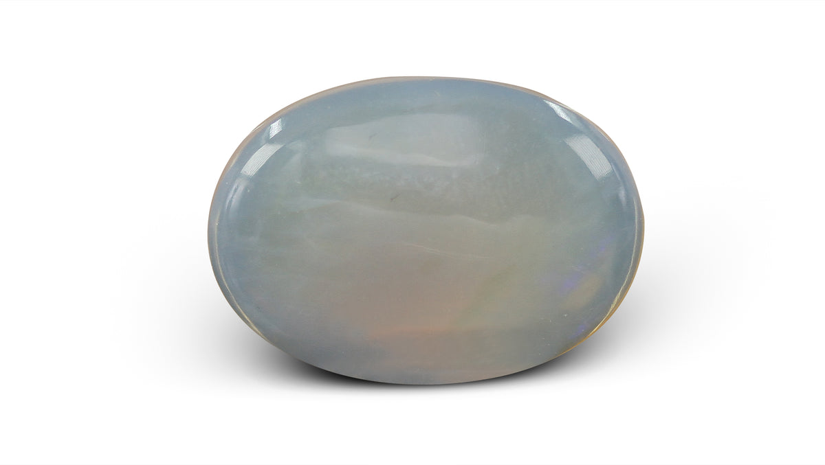 White Opal With Fire 11.74 Carats / 12.9 Ratti