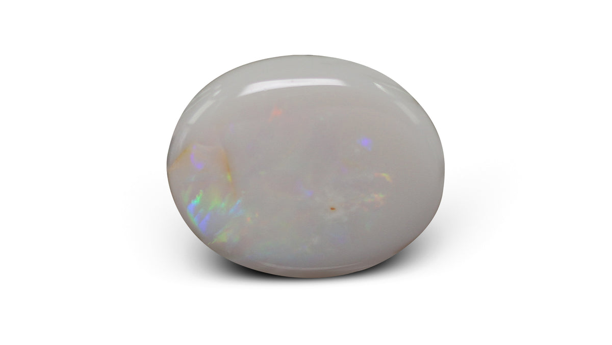 White Opal With Fire 19.81 Carats / 21.77 Ratti