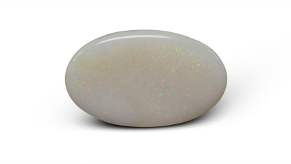 White Opal With Fire 19.26 Carats / 21.16 Ratti