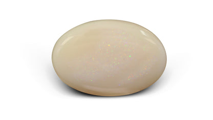 White Opal With Fire 19.72 Carats / 21.67 Ratti