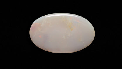 White Opal With Fire 17.46 Carats / 19.19 Ratti
