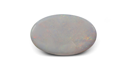 White Opal With Fire 17.46 Carats / 19.19 Ratti