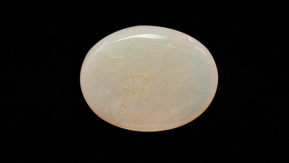 White Opal With Fire 12.21 Carats / 13.42 Ratti