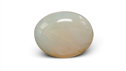 White Opal With Fire 12.21 Carats / 13.42 Ratti