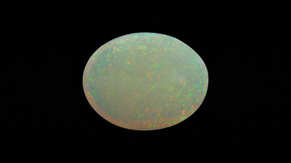 White Opal With Fire 9.18 Carats / 10.09 Ratti