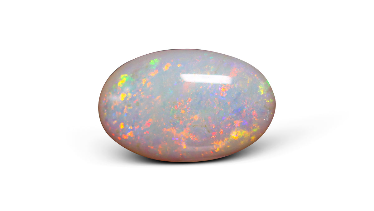 White Opal With Fire 5.75 Carats / 6.39 Ratti
