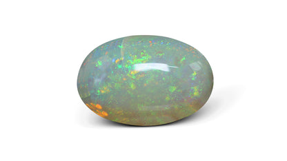 White Opal With Fire 8.83 Carats / 9.81 Ratti