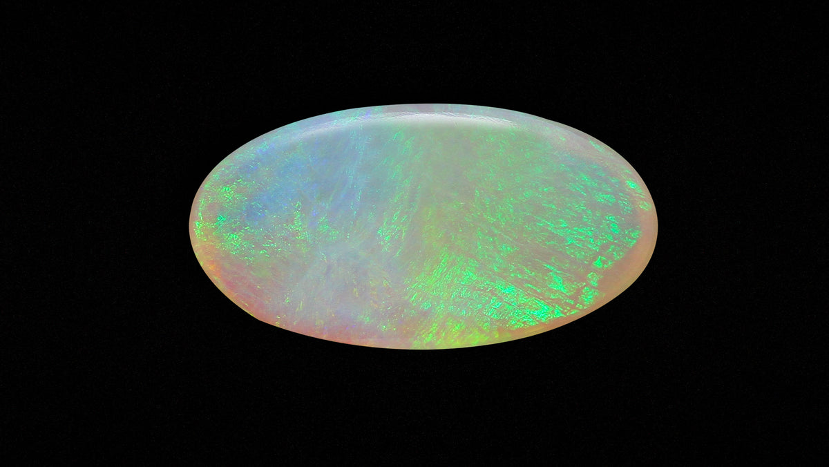 White Opal With Fire 5.98 Carats / 6.64 Ratti